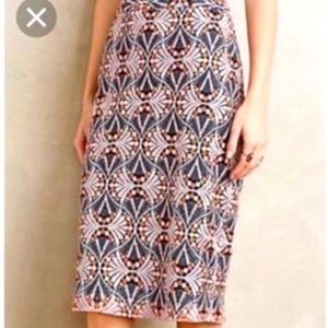 Moulinette Soeurs Anthropologie Skirt Womens Size 10